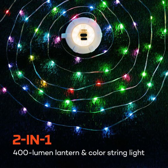 LUNA 400+ 2-in-1: Lantern + Color String Light image number 7