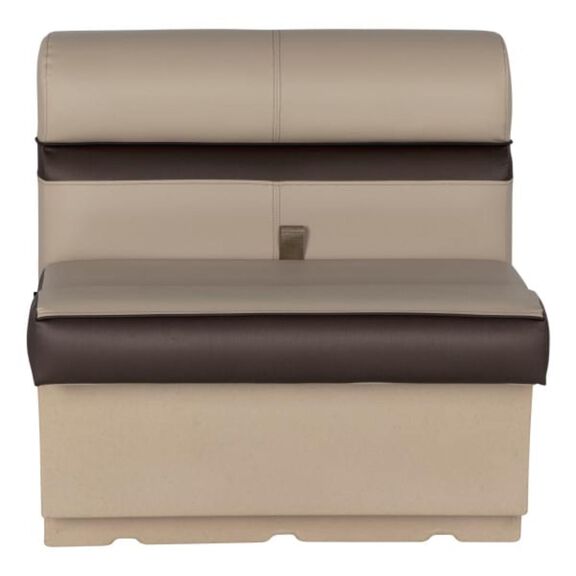 30" Rockport Straight Pontoon Bench Seat, Sand image number 0