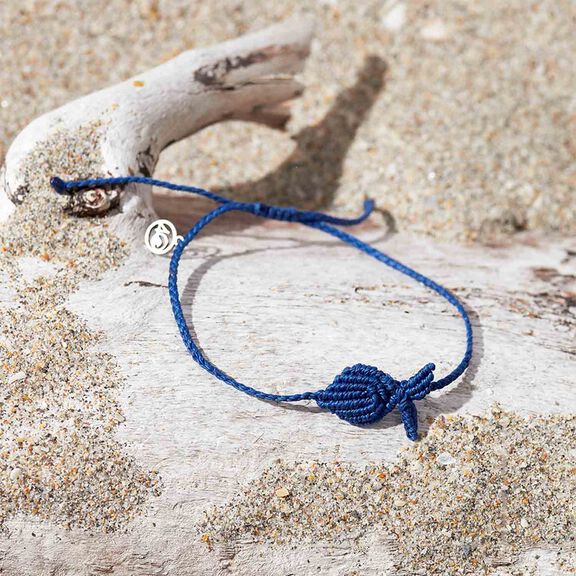 4ocean Go Fish Anklet - Blue image number 1