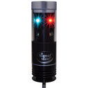 Pedestal Mount Tri-Color LED Navigation Light with Anchor Light, 3-Wire image number 0