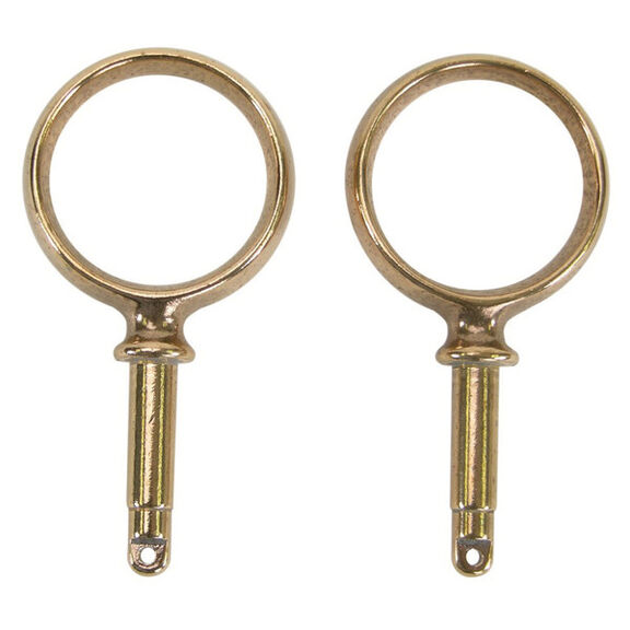 Bronze Round Mount Oarlock Horn image number 0