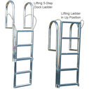 Lifting Ladder, 5-Step, Standard Rung image number 1