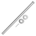 Trailer Roller Shaft, For 12" Roller, 5/8" Shaft image number 1