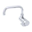 Aidack Folding Faucet, Cold Only, Angled Spout, Chrome image number 0