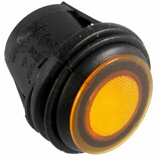 Waterproof Mini Rocker Switch, Yellow