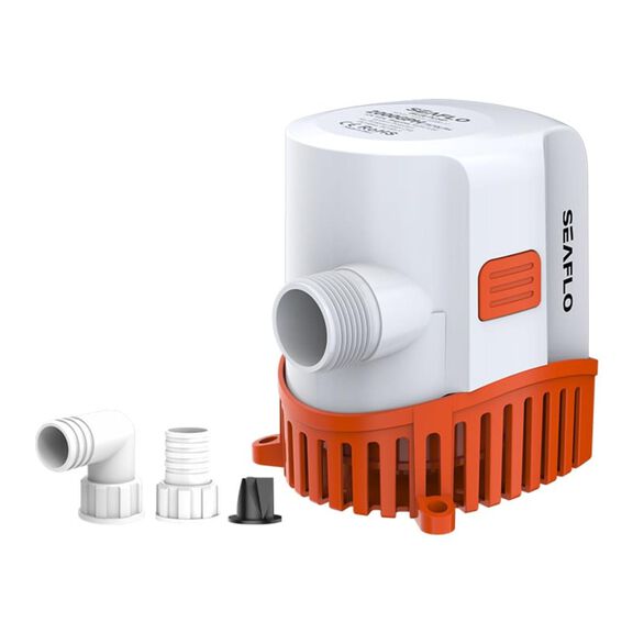 SEAFLO 17 Series 2000 GPH Automatic Bilge Pump, 12V, Submersible, Built-In Sensor, 1-1/8" Outlet image number 0
