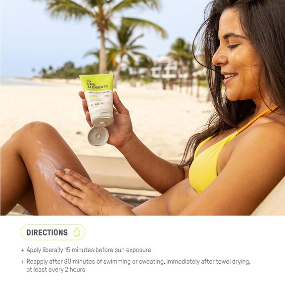 Raw Elements Natural Sunscreen SPF 30 Travel Size 1 oz image number 4