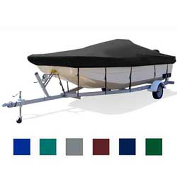 Center Console Bay Boat Cover, OB, Pacific Blue, Hot Shot, 16'6"-17'5", 90" Beam image number 0
