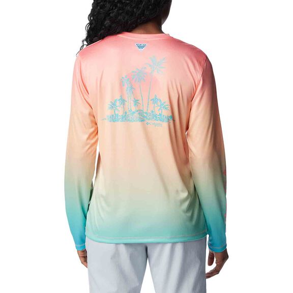 Women's Tidal Tee&trade; PFG Isle Rise Fade Shirt image number 0