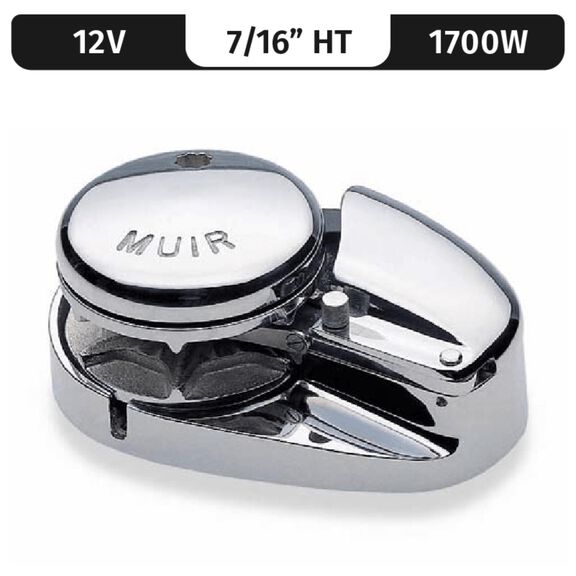 Muir Storm 3500 Low-Profile Windlass, 7/16" HT (G4), 12V DC, 1500W image number 0