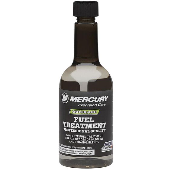 Mercury 8M0047930 Quickare Fuel Treatment, 12 oz. image number 0