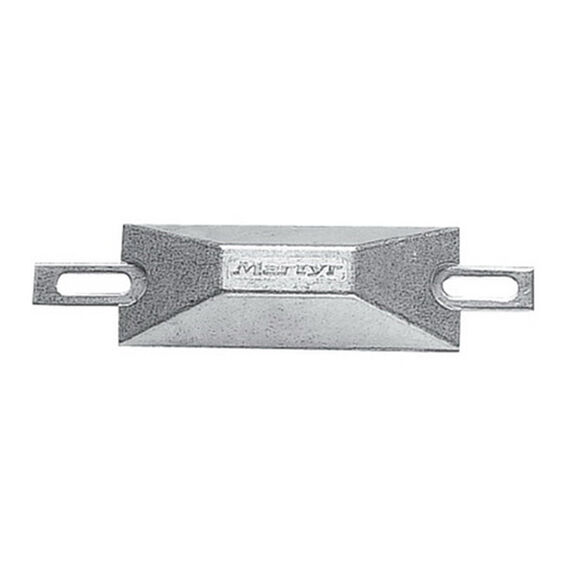 Bolt-On Zinc Combination Hull Anode, 2.25" x 4.125" x 1.18" image number 0