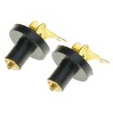 Baitwell Plugs, 1/2", Brass, Pair image number 1