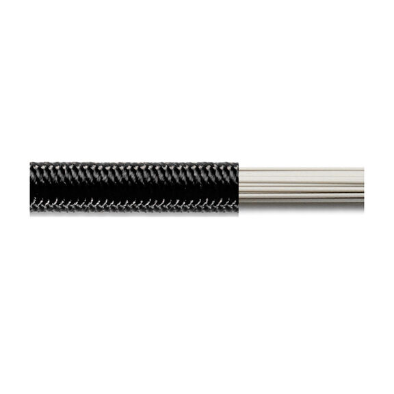 8mm Dyneema Shock Cord, Solid Black image number 1