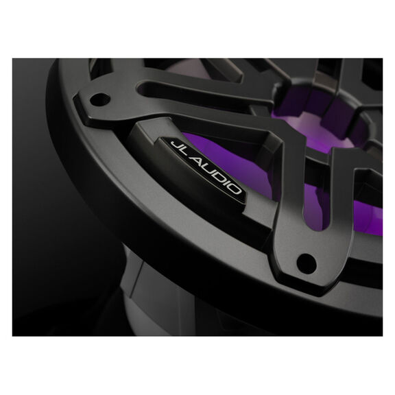 M3-10IB-S-Gm-i-4 10" Marine Subwoofer Driver, Gunmetal Sport Grilles with RGB LED Lighting image number 8