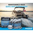10W-30 Oil Change Kit for 4-stroke 150hp Mercury and Mariner Outboards image number 4