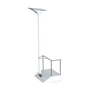 Starlink 8&rsquo; Pole Kit with 1&rdquo; Rail Standoff Kit