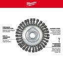 4" Carbon Steel Stringer Bead Wheel image number 1