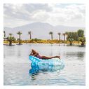 Clear Blue Chaise Float Lounger image number 1