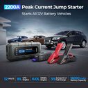 2-in-1 2200 Peak Amp Jump Starter & Battery/System Tester image number 3