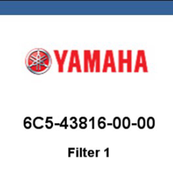 Yamaha 6C5-43816-00-00 Filter 1 image number 0