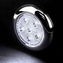 Stainless Steel Surface-Mount 4" LED Light, White image number 1