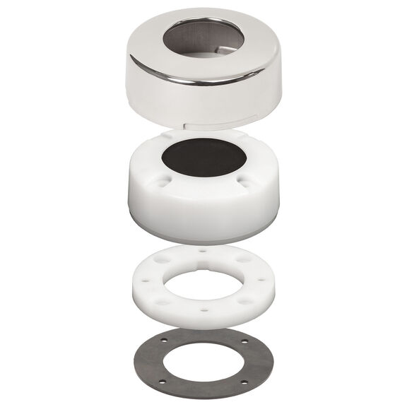 Cable Clam with Stainless Steel Dress Cap, 1.40" image number 0