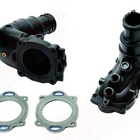 Exhaust Riser Kit 4" Port and Starboard image number 0