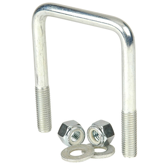 Zinc Square Bend U-Bolt Set image number 0