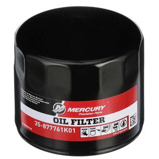 Mercury FourStroke Outboard Oil Filter 877761K01 for Mercury 75-115hp and 150hp EFI Outboards