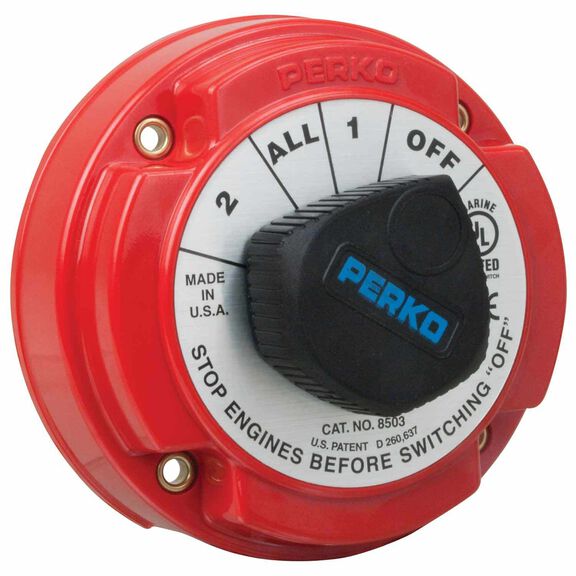 PERKO&reg; Medium Duty Battery Selector Switch with AFD image number 0
