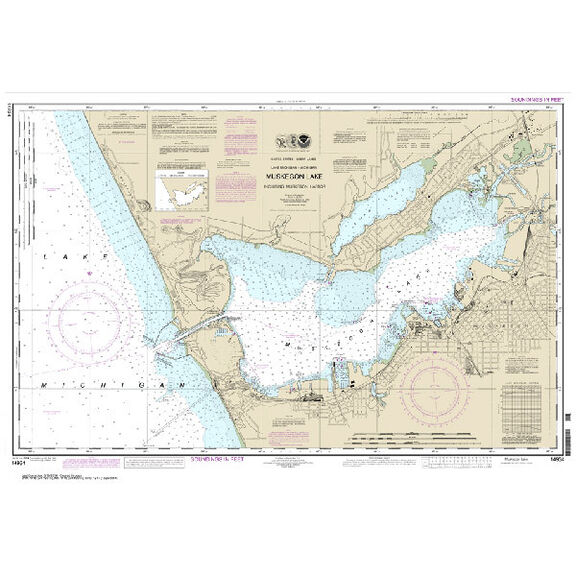 #14934 Muskegon Lake & Muskegon Harbor image number 0