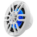 HYDRO 6.5" 2-Way Marine Speakers with Integrated RGB LED Lights, 300 Watts, White image number 2