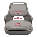 Standard Pilot Chair, Cushions with Armrests image number 5
