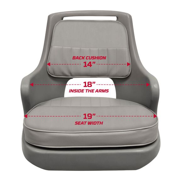 Standard Pilot Chair, Cushions with Armrests image number 5