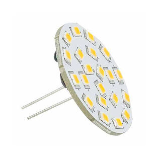Corona LED Replacement Bulb Warm White 10 to 30V DC 3 Watts G4 Socket Back Pin