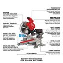 M18 FUEL&trade; 12 in. Dual Bevel Sliding Compound Miter Saw image number 1