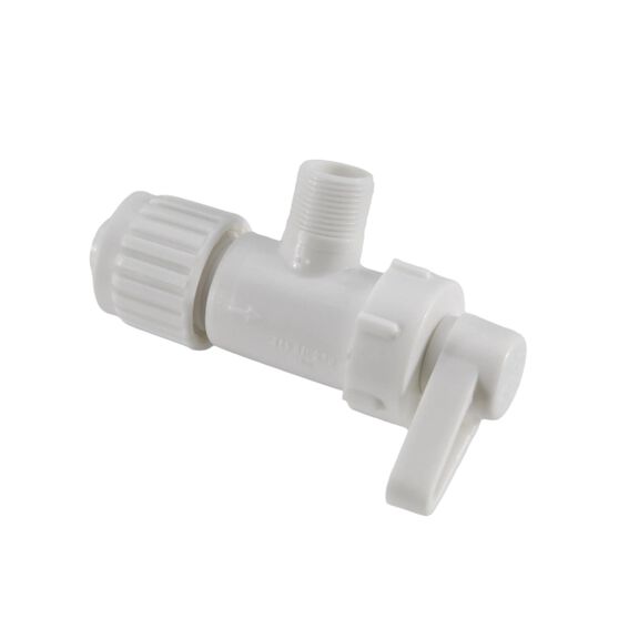 1/2"P x 3/8" COMP ANGLE SUPPLY VALVE image number 0