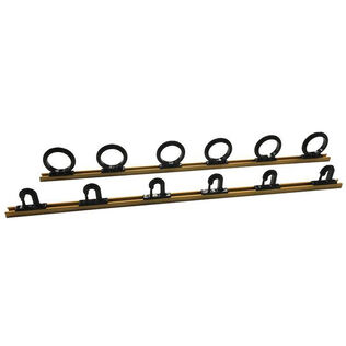 4' Trac-A-Rod Fishing Rod Rack, Holds 12 Rods