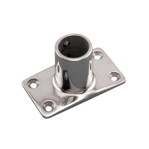 Rectangular Base, 1", 90 Degrees, 316 Stainless Steel image number 0