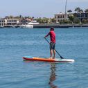 10'10" Wood Blue Inflatable Stand-Up Paddleboard Package image number 6