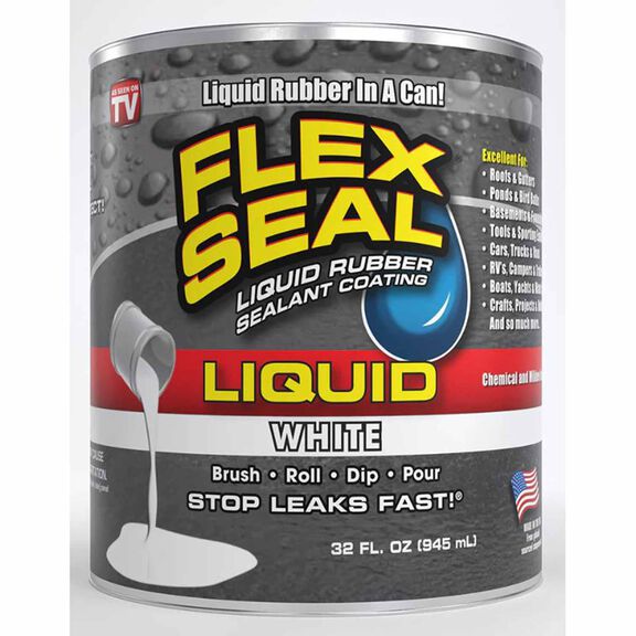 Flex Seal Liquid, White, Quart image number 0