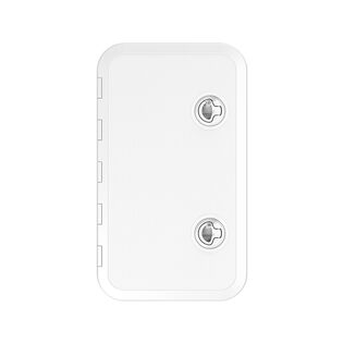 Locking Marine Boat Deck Rectangular Access Hatch - 13.9" x 23.86" (353mm x 606mm)