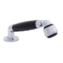 Deck-Mount Sprayer Classic Black Sprayer, 6' Stainless Steel Hose, Low Profile Holder image number 0