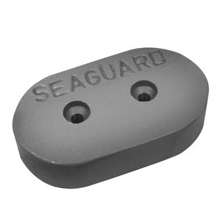Bar/Plate Aluminum Hull Anode, 2.56" x 4.53" x 1.18"