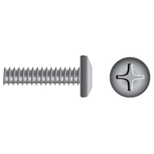 Stainless Steel Phillips Pan-Head Coarse Thread Machine Screws