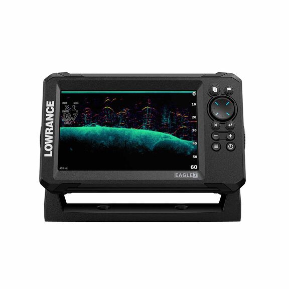 Eagle 7 Fishfinder/Chartplotter Combo with TripleShot&trade; HD Transducer and C-MAP&reg; Discover OnBoard&trade; Charts for US and Canada image number 1