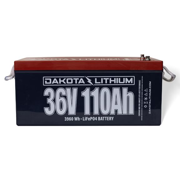 Lithium Iron Phosphate Deep Cycle Battery, 36V, 110Ah image number 1