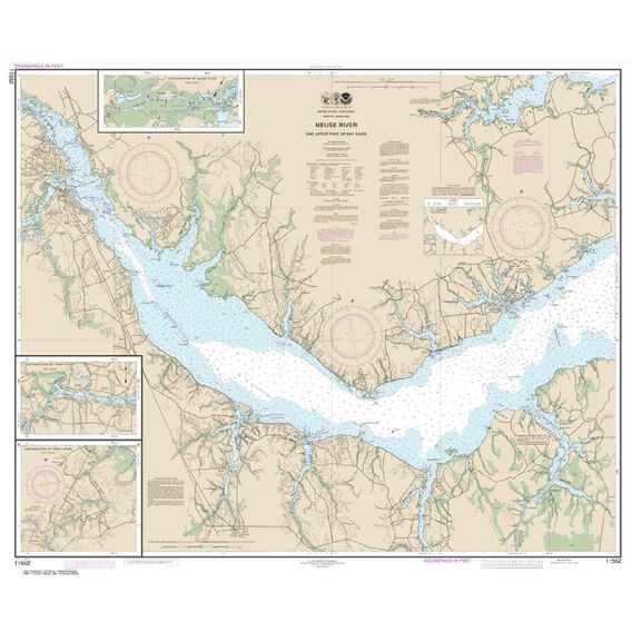 #11552 Neuse River & Upper Part of Bay River image number 0