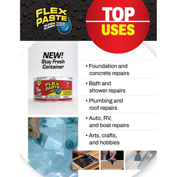 Flex Paste&reg;, Black, 8.75 oz - 4-Pack image number 7
